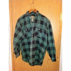 Vtg Field & Stream Flannel Button Up Shirt Mens 2XL XXL Plaid